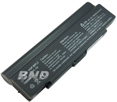 SONY Laptop Battery BND-BPL2  Laptop Battery