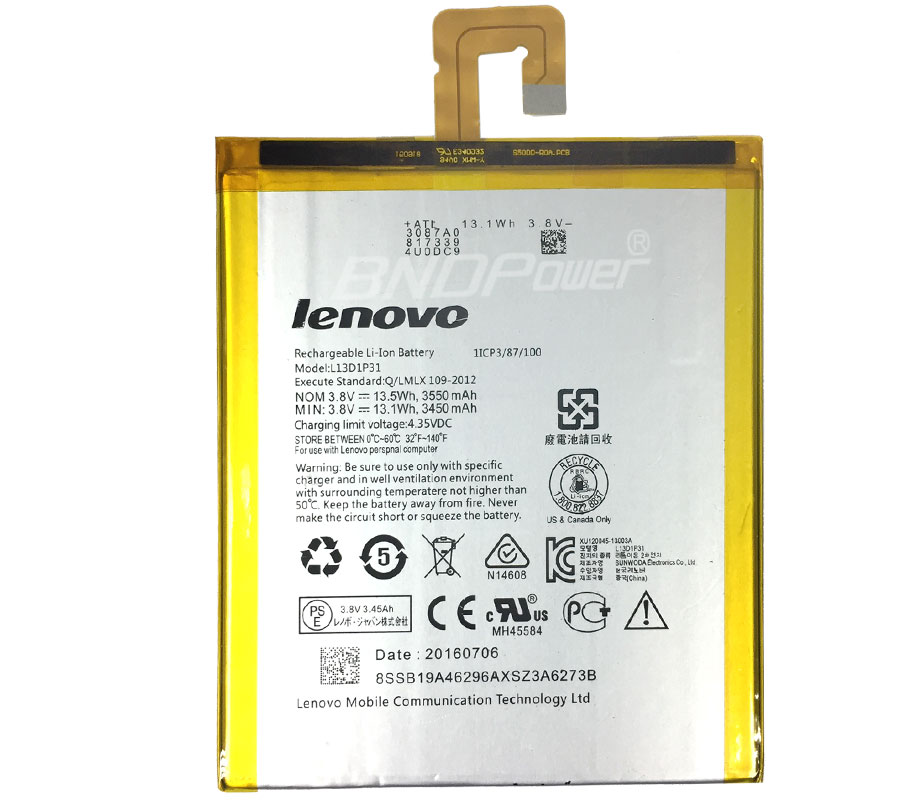 LENOVO Laptop Battery S5000 (Tablet)  Laptop Battery