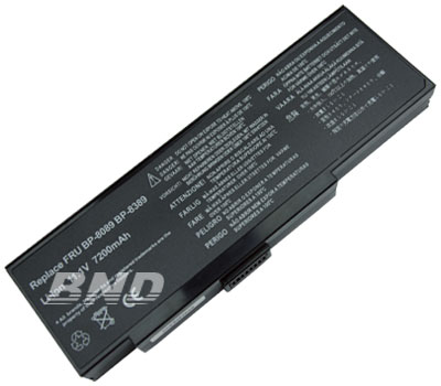 FUJITSU/Uniwill Laptop Battery BND-BP8089  Laptop Battery
