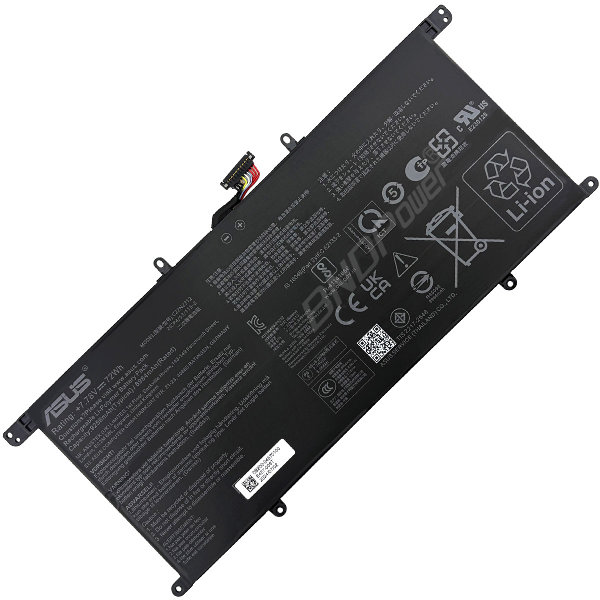 laptop battery,notebook battery