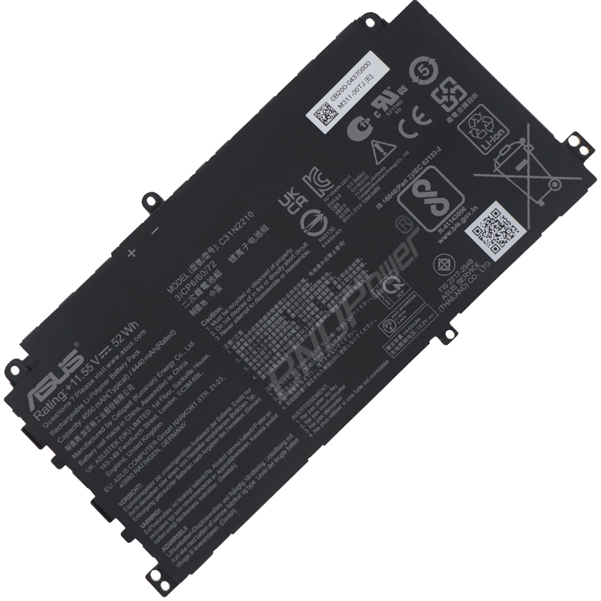 laptop battery,notebook battery