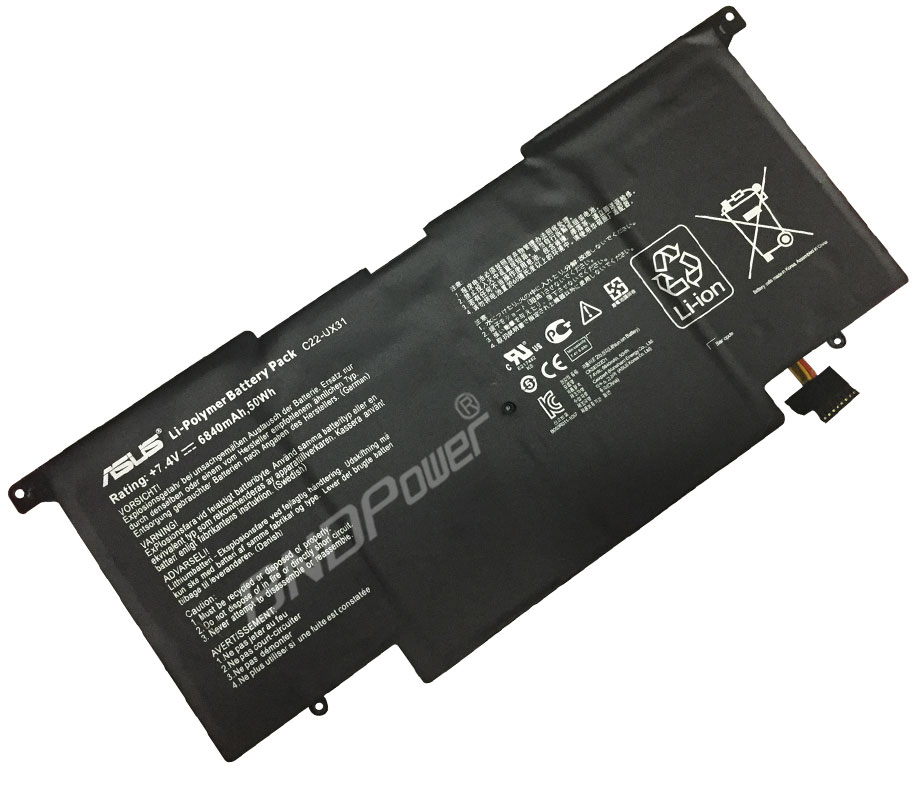 ASUS Laptop Battery C22-UX31  Laptop Battery